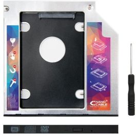Nanocable Adaptador Disco Duro 2,5" 7,0 mm a Unidad Óptica Portátil 9,5 mm Precio: 7.58999967. SKU: S0207297