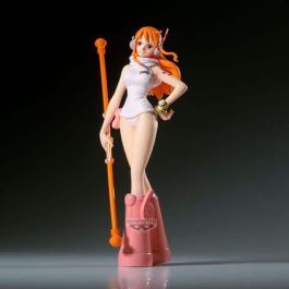 Banpresto BP29204P Figura Nami One Piece The Shukko Ver. Egghead 16cm PVC ABS Pre-pintada
