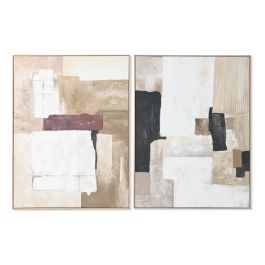 Cuadro Urban DKD Home Decor Beige Blanco 4.5 x 121.5 x 92 cm (2 Unidades) Precio: 218.79000022. SKU: B1H8234FL3