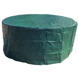 Altadex Funda Protectora Mesa y Sillas ø205 x 90 cm Impermeable Polietileno Protección UV Verde
