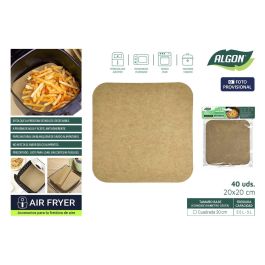 Algon Set Papel Airfryer Cuadrado 20 cm - 40 Unidades (24 Unidades) Precio: 15.88999951. SKU: B1KCTEYN3Y