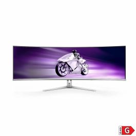 Philips 49M2C8900 Monitor Curvo 48.9 Pulgadas Dual QHD QD-OLED 240Hz 0.03ms USB-C Gaming Blanco