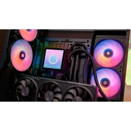 Mars Gaming ML-VISIONPRO240 Refrigeración Líquida AIO 240mm Negro con Pantalla IPS 4' y TDP 500W