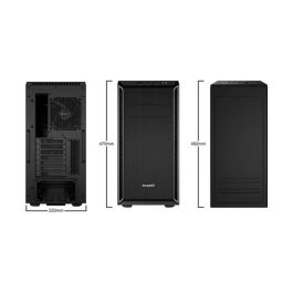 be quiet! PURE BASE 600 silver Midi Tower ATX, micro ATX, Mini-ITX, ABS, Acero para Juego