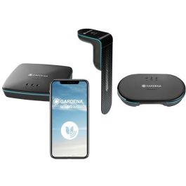 Gardena 19210-20 Smart Irrigation Control Sensor Set - Sistema de Riego Inteligente por Goteo, Plástico Gris (3 piezas)