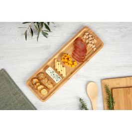 Tabla de Bambú Rectangular para Aperitivos 46x15 cm - Kinvara (12 Unidades) Tabla de Bambú Rectangular para Aperitivos 46x15 cm - Kinvara (12 Unidades)