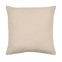 Cojín Blanco-Gris Algodón Decoración 45 X 45 cm