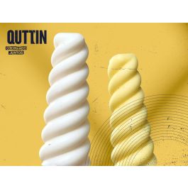 Quttin Molde 6 Helados Espiral de Silicona 12 cm Ancho x 15 cm Alto x 15 cm Largo