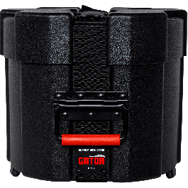 Gator Estuche para Tom 08" X 08", Plástico Moldeado Terciopelo Interior