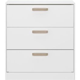 Cómoda DREAM de 3 cajones - Tablero de partículas - Decoración blanca - L79,7 x H87,8 x P43,8 cm Precio: 154.7900002. SKU: B1D87AMWE9