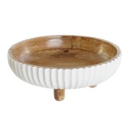 Centro Mesa Colonial DKD Home Decor Blanco Marron Oscuro 25 x 9 x 25 cm Precio: 19.49999942. SKU: B1EAATW6F9