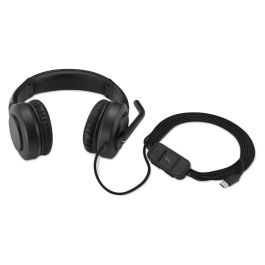 Auriculares con Micrófono Kensington H1000 Negro