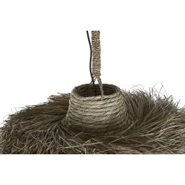 DKD Home Decor Lamps 2c 24 Lámpara de Techo Estilo Item Home Hecha a Mano Fibras Naturales 64 x 64 x 34 cm