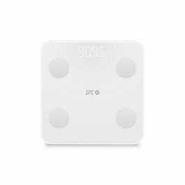 Báscula Digital de Baño SPC Internet ATENEA FIT 3 Blanco Cristal Templado 180 kg 50 x 50 x 28 cm Precio: 33.59000051. SKU: S7604823