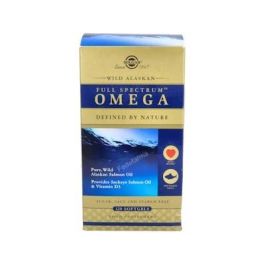 SOLGAR Full Spectrum Omega 120 Cápsulas de Salmón Salvaje de Alaska con Vitamina D3 y Astaxantina Precio: 47.4999998. SKU: B1CA89ZXVD