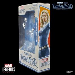 HASBRO Figura Mujer Invisible Los 4 Fantásticos Marvel 15cm Articulada con Accesorios y Escudo