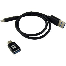 LC-Power LC-M2-C-NVME Caja Externa para SSD M.2 NVMe USB 3.1 Gen2 10 Gbit/s Tipo C - Negro