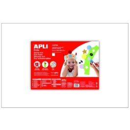 Goma Eva Apli Hoja 40X60 Cm Blanco Paquete De 5 Precio: 5.50000055. SKU: B1HRDS3499