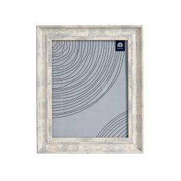 Giftdecor Portafotos Efecto Madera Plata 20x25 cm (24 Unidades)