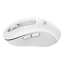 Logitech Ratón M650 Inalámbrico Óptico Wireless Diestro Blanco Crudo