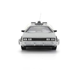 Regreso al Futuro Camión Delorean 40 Aniversario Escala 1:24 con Luces y Pilas para Coleccionistas