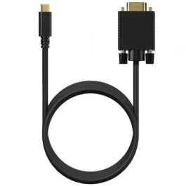 AISENS - CABLE CONVERSOR USB-C A VGA, USB-C/M-HDB15/H, NEGRO, 0.8M