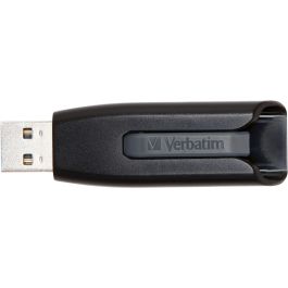 Verbatim V3 Store N Go Pendrive 256GB USB 3.2 Negro Retráctil Super Speed