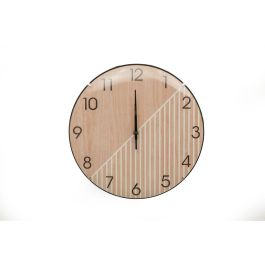 Reloj de Pared Romimex Beige Plástico Madera 30 x 30 x 2 cm Precio: 11.79000042. SKU: B19R8W6SVD