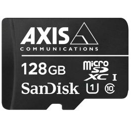 Axis Tarjeta micro SDXC 128GB de Alto Rendimiento para Videovigilancia y Almacenamiento Edge, Pack 10 unidades
