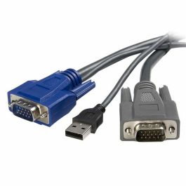 StarTech Cable KVM Ultradelgado VGA USB, 2-en-1 para Conmutadores KVM, 1.8 m, Negro, Referencia SVxxxDUSB, Compatible con SV1631DUSB, SV431DUSB Precio: 16.94999944. SKU: S55056769
