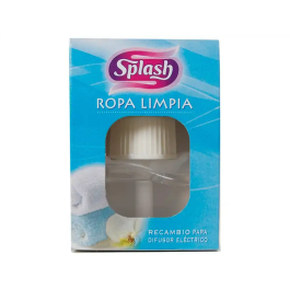 Splash Ambientador Electrico Recambio Aroma Ropa Limpia 25 ml Precio: 4.1382. SKU: B1AYHL8964
