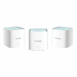D-Link M15-3 EAGLE PRO AI Sistema WiFi Mesh AX1500, Wi-Fi 6, Cobertura hasta 500 m2, 1.5 Gbps