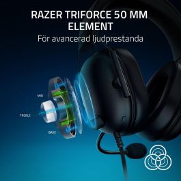 Auriculares con Micrófono Gaming Razer Blackshark V2 X Negro