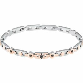 Pulsera Hombre Maserati Acero Inoxidable 21,5 cm Plateado Pulsera Hombre Maserati Acero Inoxidable 21,5 cm Plateado