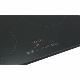 Continental Edison CETI3B3T2 Placa de inducción de 3 focos, con 3 temporizadores y 3 refuerzos, negra