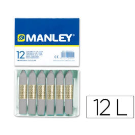 Manley 60 mm 72 Ceras Escolares 60 mm 12 Unidades Estuche Gris Precio: 2.50000036. SKU: B1ABT62EWQ