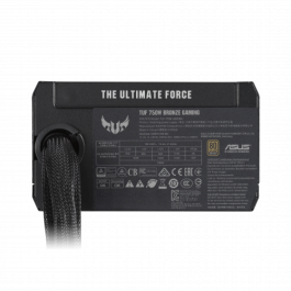 ASUS TUF-GAMING-750B Fuente de Alimentación 750W 80 PLUS Bronze ATX 20+4 pin Negro - 90YE00D0-B0NA00