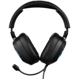 Konix AABJK83317 - Auriculares Gaming Con Cable Naruto Shippuden 7.1 para PC, Altavoces 50 mm, Micrófono, Luz LED Negro