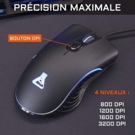 The G-LAB KRYPTON - Teclado AZERTY y Ratón Gaming con Cable, RGB, Anti-Ghosting, 3200 dpi para PC, PS4, Xbox One, Mac The G-LAB KRYPTON - Teclado AZERTY y Ratón Gaming con Cable, RGB, Anti-Ghosting, 3200 dpi para PC, PS4, Xbox One, Mac