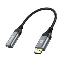 Equip Adaptador DisplayPort 1.2 a HDMI 4K/60Hz, HDR, HDCP 2.2, Chapado en Oro, 15 CM Equip Adaptador DisplayPort 1.2 a HDMI 4K/60Hz, HDR, HDCP 2.2, Chapado en Oro, 15 CM Precio: 22.49999961. SKU: B1H9SPGAFA