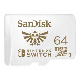 SanDisk Tarjeta de Memoria microSDXC 64GB para Nintendo Switch SDSQXAT-064G-GN6ZN UHS-I Clase 10 100MBs Precio: 16.50000044. SKU: S55021085