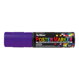 Artline Rotulador EPP-20 Poster Marker Punta Rectangular 20 mm Violeta