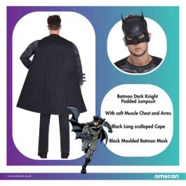 Warner Bros. Disfraz Adulto Batman El Caballero Oscuro Talla L Negro Warner Bros. Disfraz Adulto Batman El Caballero Oscuro Talla L Negro