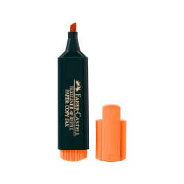 Rotulador Faber Fluorescente 48-15 Naranja 10 unidades