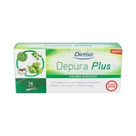 DIETISA Depura Plus, Complemento Depurativo, Eliminación y Digestivo, Extractos de Plantas, 14 Viales Precio: 19.5900001. SKU: B1B9X8ZP7R