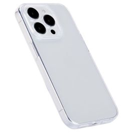 eSTUFF Funda TPU INFINITE VIENNA para iPhone 15 Pro Transparente - Plástico 100% Reciclado Post-Consumo - Protección contra Rasguños