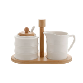 Azucarero Basicos DKD Home Decor Blanco 9 x 17 x 19.5 cm Set de 2 Precio: 11.99000011. SKU: B14PK3DNP3