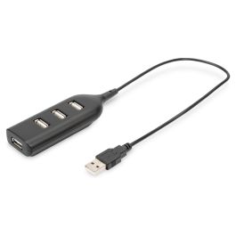 DIGITUS USB-Hub 4-Port 2.0 Concentrador USB Negro 480 Mbit/s Precio: 26.49999946. SKU: B1HMNGEGZF