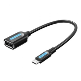 Vention CCUBB Cable USB 2.0 MicroUSB Macho a USB Hembra, 480Mbps, 15cm, Negro Precio: 4.58999948. SKU: B1GWCWVYTT