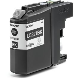 Brother LC221BK Tinta Negra Original, 260 páginas, para MFC-J680DW, MFC-J480DW, DCP-J562DW, MFC-J880DW